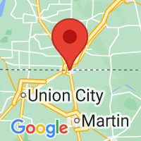Map of South Fulton, TN US